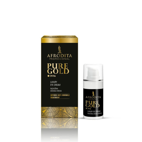 Afrodita PURE GOLD 24 Ka LUXURY szemránckrém